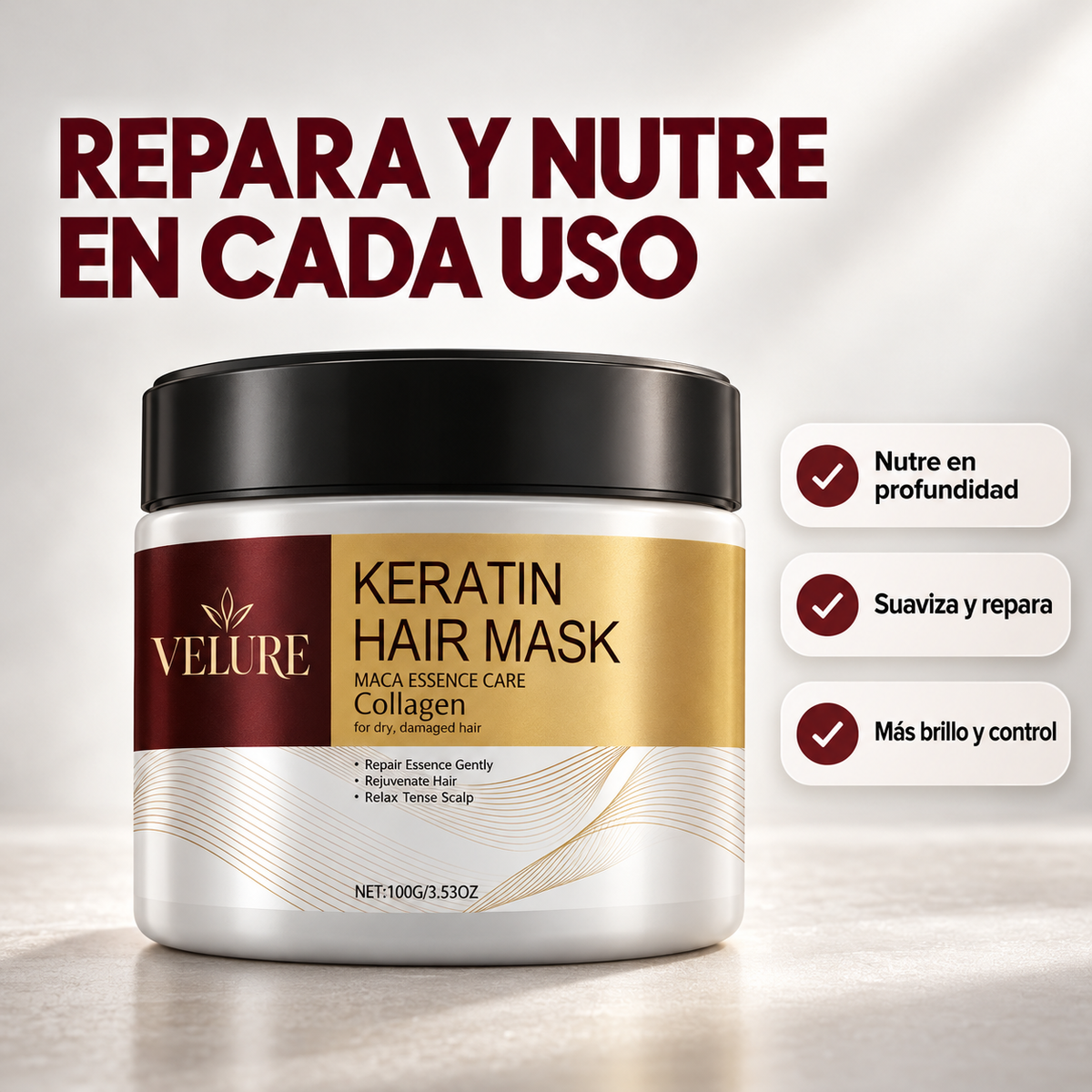 Velure Keratin Gloss Mask